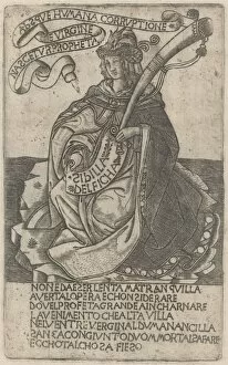 Delphian Sibyl, early 15th century. Creator: Unknown