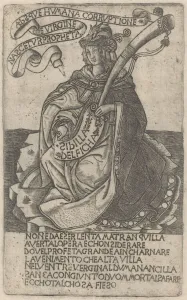 Bartolomeo Baldini Gallery: Delphian Sibyl, early 15th century. Creator: Unknown