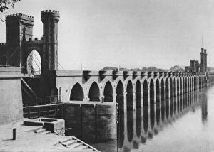 Images Dated 27th June 2008: The Delta Barrage, Cairo, Egypt, c1920s