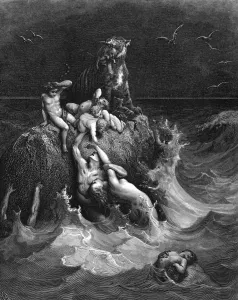 Deluge Prints: The Deluge, 1866. Artist: Gustave Dore