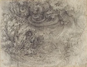 Leonardo Da Vinci 1452 1519 Prints: A deluge, ca 1517