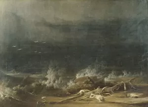 Ominous Collection: The Deluge towards Its Close, ca. 1813. Creator: Joshua Shaw