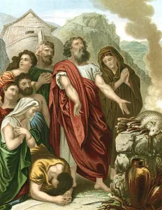 Noahs Ark Gallery: The Deluge or Flood, mid 19th century
