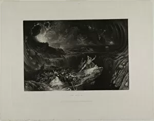Cave Collection: The Deluge, from Illustrations of the Bible, 1831. Creator: John Martin