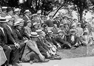 Committee Prints: Dem. Nat'l Comm. at Sea Girt 1912, 1912. Creator: Bain News Service