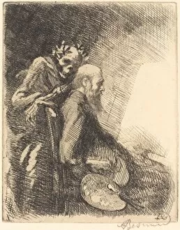 Too Demanding (Exigeante), 1900. Creator: Paul Albert Besnard