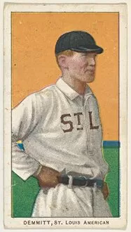 Demmitt, St. Louis, American League, from the White Border series (T206) for the Americ