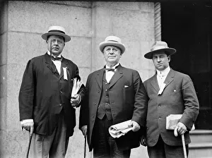 Democratic National Convention - Col. P. Denton, Col. John I. Martin, Jay Cairns, 1912. Creator: Harris & Ewing. Democratic National Convention - Col. P. Denton, Col. John I. Martin, Jay Cairns, 1912. Creator: Harris & Ewing