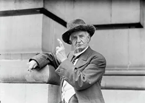 Democratic National Convention - Colonel J.M. Fairman of Punxsutawney, Pennsylvania, 1912. Creator: Harris & Ewing. Democratic National Convention - Colonel J.M. Fairman of Punxsutawney, Pennsylvania, 1912. Creator: Harris & Ewing