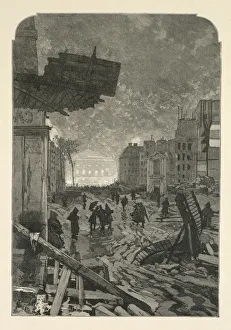 Demolition, 1869. Creator: Daniel Urrabieta Vierge (Spanish, 1851-1904)