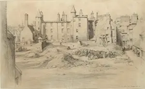 Aberdeen Prints: The Demolition of the Guestrow, 1931 - 1932. Creator: William Smith