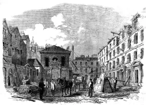 Development Prints: Demolition of Lyon's Inn, Strand, 1862. Creator: Unknown