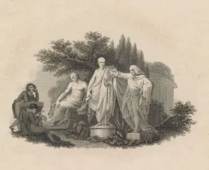W Pitt Prints: Demosthenes, Cicero and William Pitt, Earl of Chatham, 1750-1815