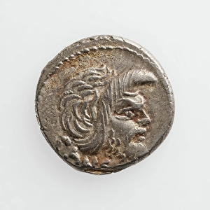 Denarii Prints: Denarius, 1st century B.C. Creator: Unknown