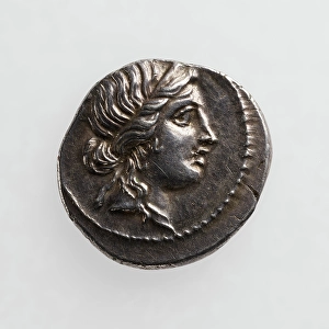 Denarii Prints: Denarius, 1st century B.C. Creator: Unknown