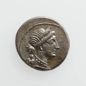 Denarii Prints: Denarius, 1st century B.C. Creator: Unknown
