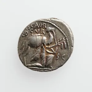Olive Branch Prints: Denarius, 1st century B.C. Creator: Unknown