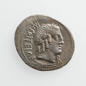 Sun God Prints: Denarius, 1st century B.C. Creator: Unknown