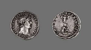 Denarius (Coin) Portraying Emperor Trajan, October 103-October 111, probably 106-107
