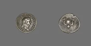 Denarius (Coin) Portraying Emperor Vespasian, 80-81. Creator: Unknown Denarius (Coin) Portraying Emperor Vespasian, 80-81. Creator: Unknown