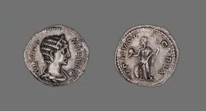 Perm Prints: Denarius (Coin) Portraying Julia Mamaea, 231-235, issued by Severus Alexander