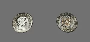 Mark Antony Gallery: Denarius (Coin) Portraying Mark Antony and Queen Cleopatra VII, 37-33 BCE