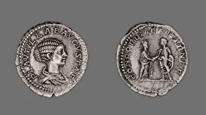 Denarius (Coin) Portraying Plautilla, 202-205, issued by Septimius Severus