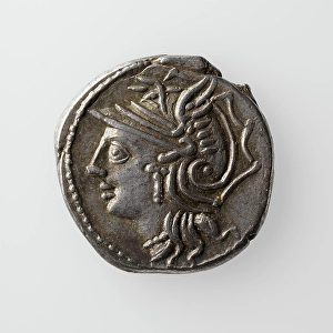 Denarius with L. Appuleius Saturninus, 104 B.C. Creator: Unknown