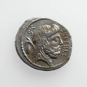 Numismatology Prints: Denarius of Nonius Sufenas, 59 B.C. Creator: Unknown
