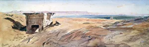 Dendera, 1867. Artist: Edward Lear