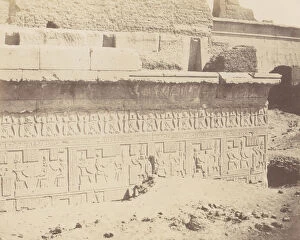 Teynard Felix Gallery: Denderah (Tentyris), Mammisi - Decoration Exterieure de la Face Sud