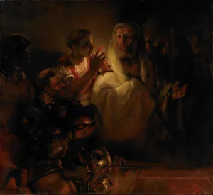 The Denial of Saint Peter, 1660. Artist: Rembrandt van Rhijn (1606-1669)