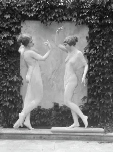 Miss Ruth St Denis Prints: Denishawn dancers, 1927 or 1928. Creator: Arnold Genthe