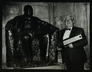 Freeman Collection: Dennis Matthews, publisher of jazz magazine Crescendo, at the Guildhall, London, 1992