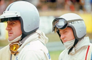 Hulme Gallery: Denny Hulme and Bruce McLaren. Creator: Unknown