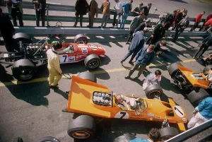 Aotearoan Prints: Denny Hulme's McLaren Ford at the British Grand Prix