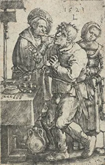 Extraction Prints: The dentist, 1523. Creator: Lucas van Leyden