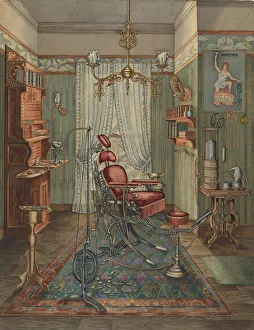 Dentists Operating Room, 1935 / 1942. Creator: Perkins Harnly