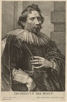 Lucas Vorsterman I Prints: Deodat Delmont, probably 1626/1641. Creator: Lucas Vorsterman