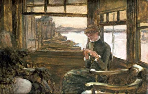 James Tissot Collection: The Departure, 19th / early 20th century. Artist: James Tissot