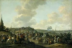 Meijer Hendrik De Prints: The Departure of Charles II of England from Scheveningen