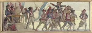 Draft Prints: The departure of conscripts, The homeland in danger: Sketch for the school in rue de Chatea
