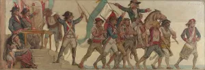 Draft Prints: The departure of conscripts, The homeland in danger: Sketch for the school in rue de Chatea