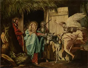 Flying Prints: Departure for the Flight into Egypt