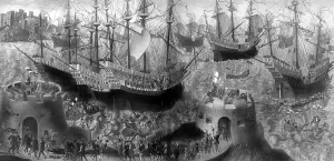 Departure of Henry VIII from Dover, May 1520, (1902) Departure of Henry VIII from Dover, May 1520, (1902)