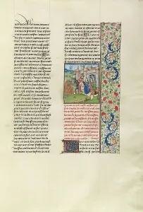 John Plantagenet Prints: The Departure of John of Gaunt from Santiago de Compostela, c1380s. Creator: Unknown