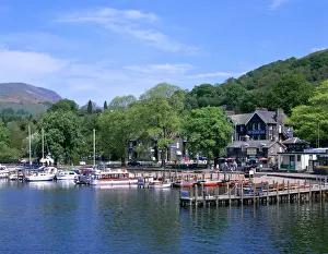Cumbrian Prints: Departure point for lake steamer cruises