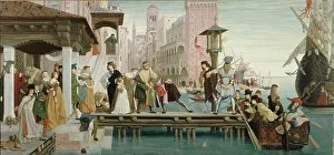 Destitution Gallery: Departure of the Prodigal Son. Artist: Tissot, James Jacques Joseph (1836-1902)