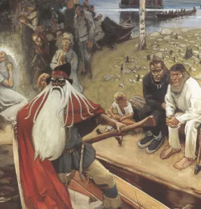 The Departure of Vainamoinen, 1896-1906 The Departure of Vainamoinen, 1896-1906
