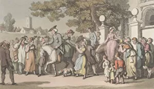 Goldsmith Collection: The Departure from Wakefield, from The Vicar of Wakefield, May 1, 1817